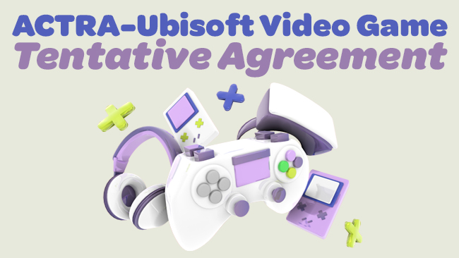 ACTRA–Ubisoft Voting Now Open