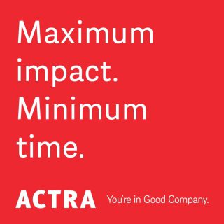 ACTRA performers help deliver maximum screen impact in the minimum amount of time. That means breakthrough advertising shot time efficiently. And when isn’t that the goal?

You’re #InGoodCompany with smart producers that hire ACTRA. 

Head to the link in our profile to learn more.