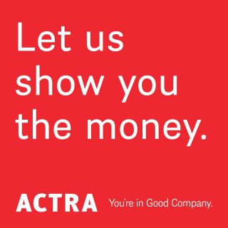 Do you think you should be worth less on a Friday than on a Monday? We certainly don’t. That’s why ACTRA sets minimum rates and advocates for fair pay for all performers, whether you’re working in a commercial, TV show, film or digital media production. And we would love to talk with you about it.

ACTRA. You’re #InGoodCompany.

See link in profile to learn more.