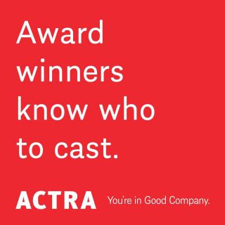 When you strive for advertising creative excellence, performance matters. Bring home the gold by casting the best for your TV, radio or digital commercial. Cast ACTRA.

You’re #InGoodCompany with smart producers that hire ACTRA. 

Head to the link in our profile to learn more.