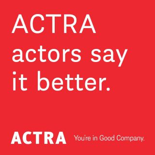 ACTRA performers deliver advertising messages just as they are envisioned. Because that’s what professional performers do best.

You’re #InGoodCompany with smart producers that hire ACTRA. 

Head to the link in our profile to learn more.