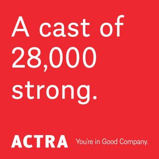 You could think of ACTRA as a cast of 28,000 of the best performers in Canada. And every single day we fight for the rights of every single cast member.

ACTRA. You’re #InGoodCompany.

See link in profile to learn more.